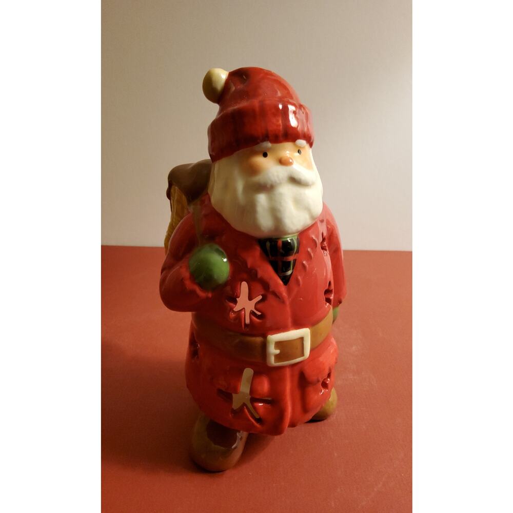 8" Tall Ceramic Tealight Holder